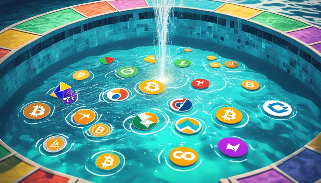 pool de liquidez de criptomonedas