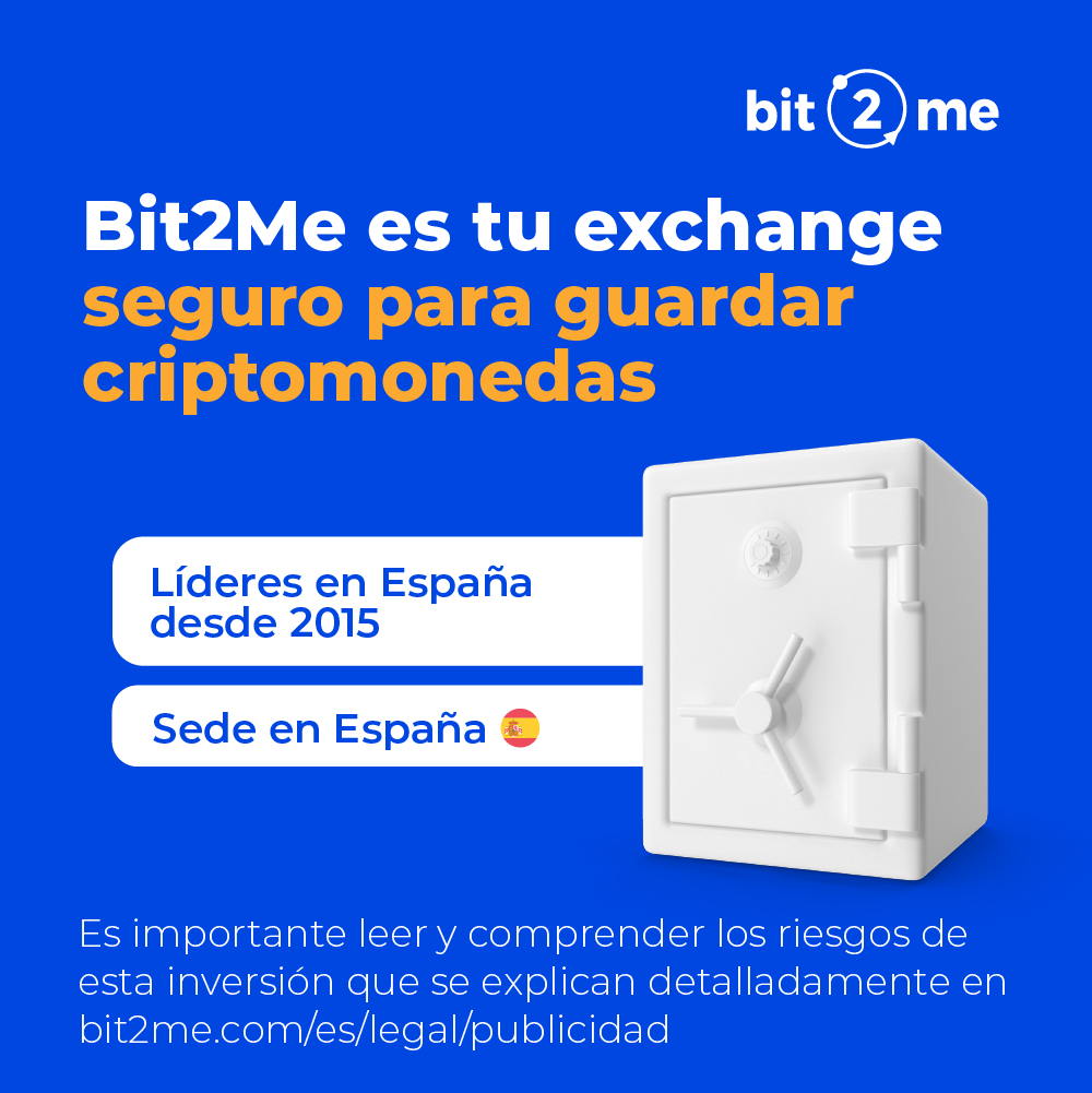 Wallet y almacenamiento cripto Bit2Me